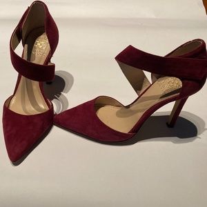 Red Vince Camuto Heels